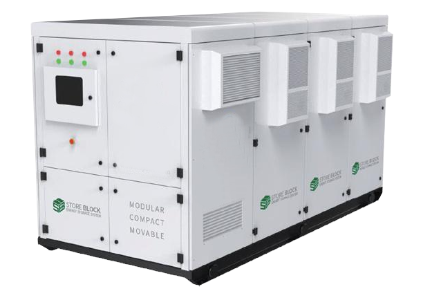 GRES-225-150 *aprobat ANRE Energy storage: 225 kWh PCS Capacity: 150 kW Dimensions: 1680 x 3026 x 1700 mm (width, depth, height)